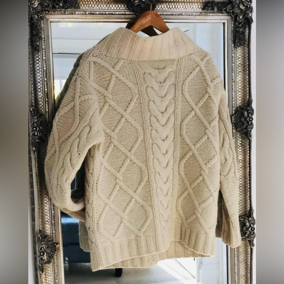 Unisex Carraigdon Ireland Vintage Wool Jacket/Sweater M/L fit Ladies - Picture 3 of 5